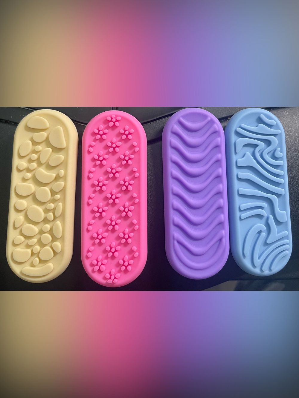 Sensory Suction Fidget Strip - choice of color